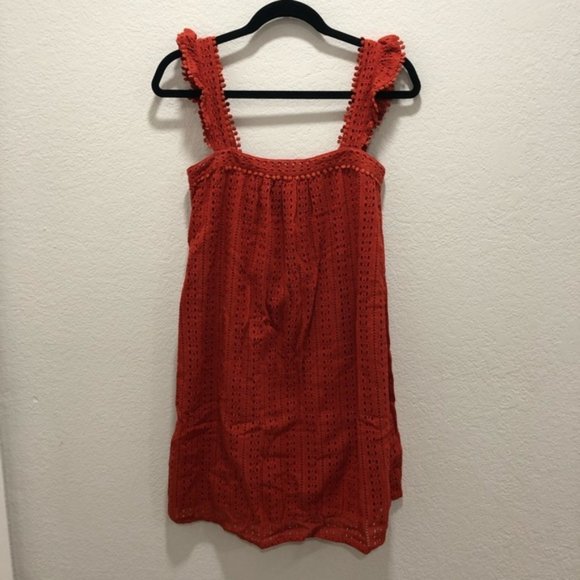 Sezane Scarlet Ruffle Mini Dress - Picture 4 of 4